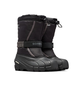 Flurry Kid's Insulated Snow Boot - Black/City Grey