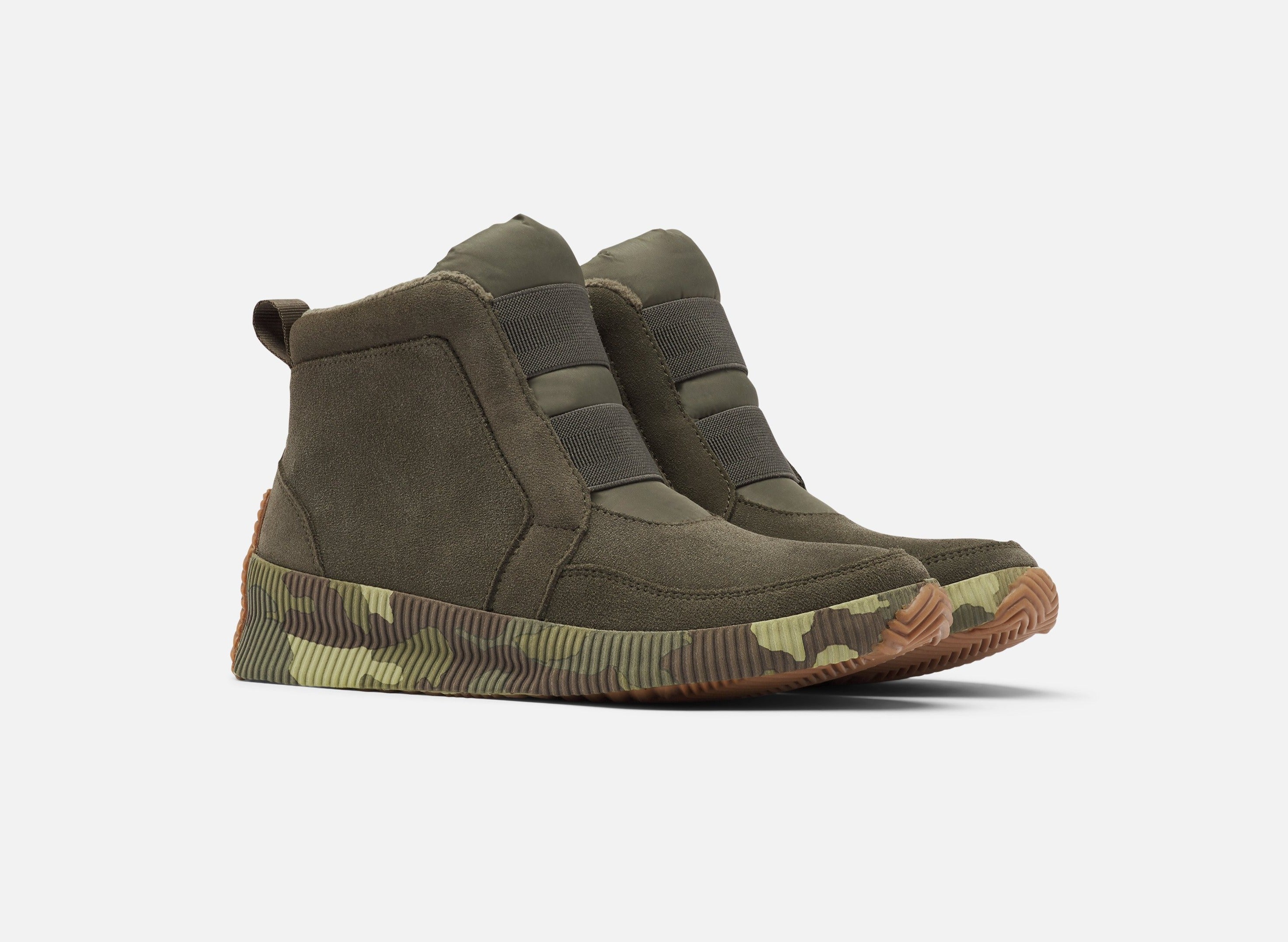 Out 'n About Plus Women's Mid Boot - Alpine Tundra, Green Camo
