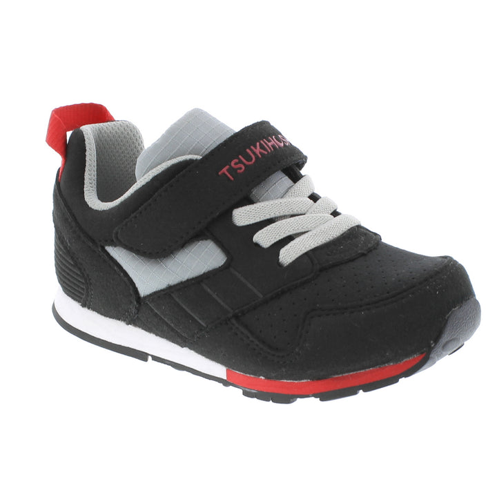 Racer Kid's Athletic Sneaker - Black/Red