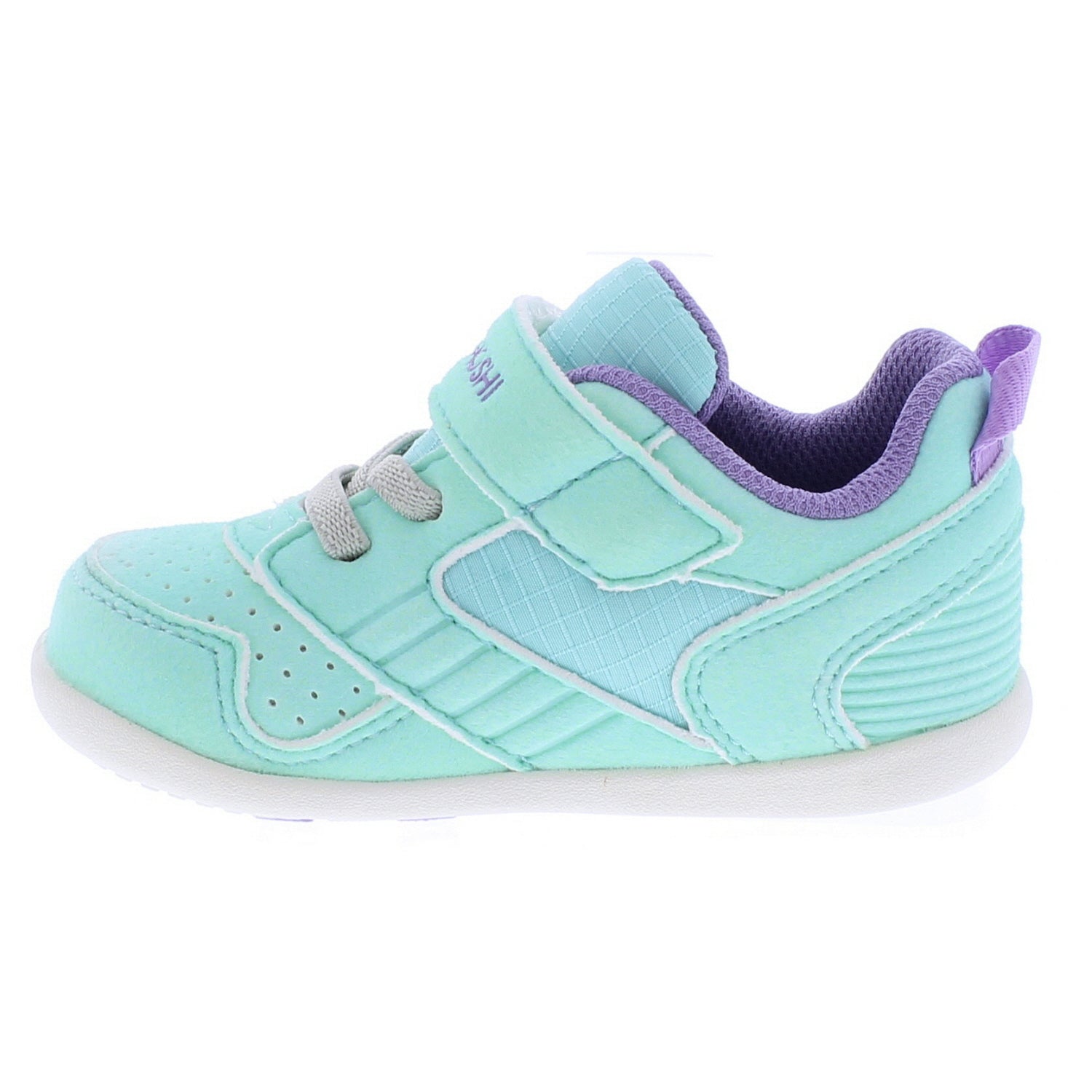 Racer Baby Athletic Shoe - Mint/Lavender