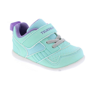 Racer Baby Athletic Shoe - Mint/Lavender
