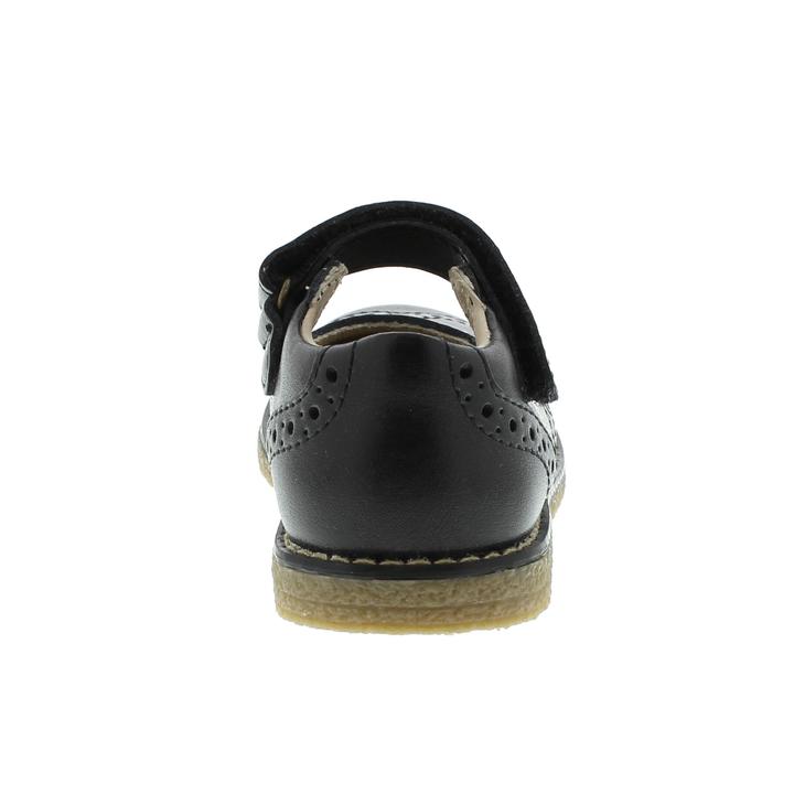 Lydia Mary Jane Dress Shoe - Black Leather