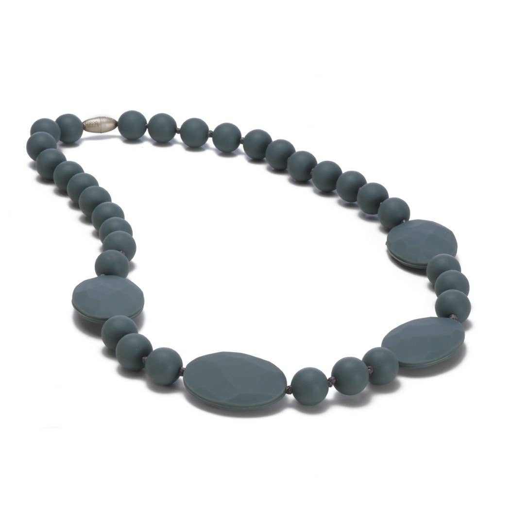 Perry Necklace - Stormy Grey