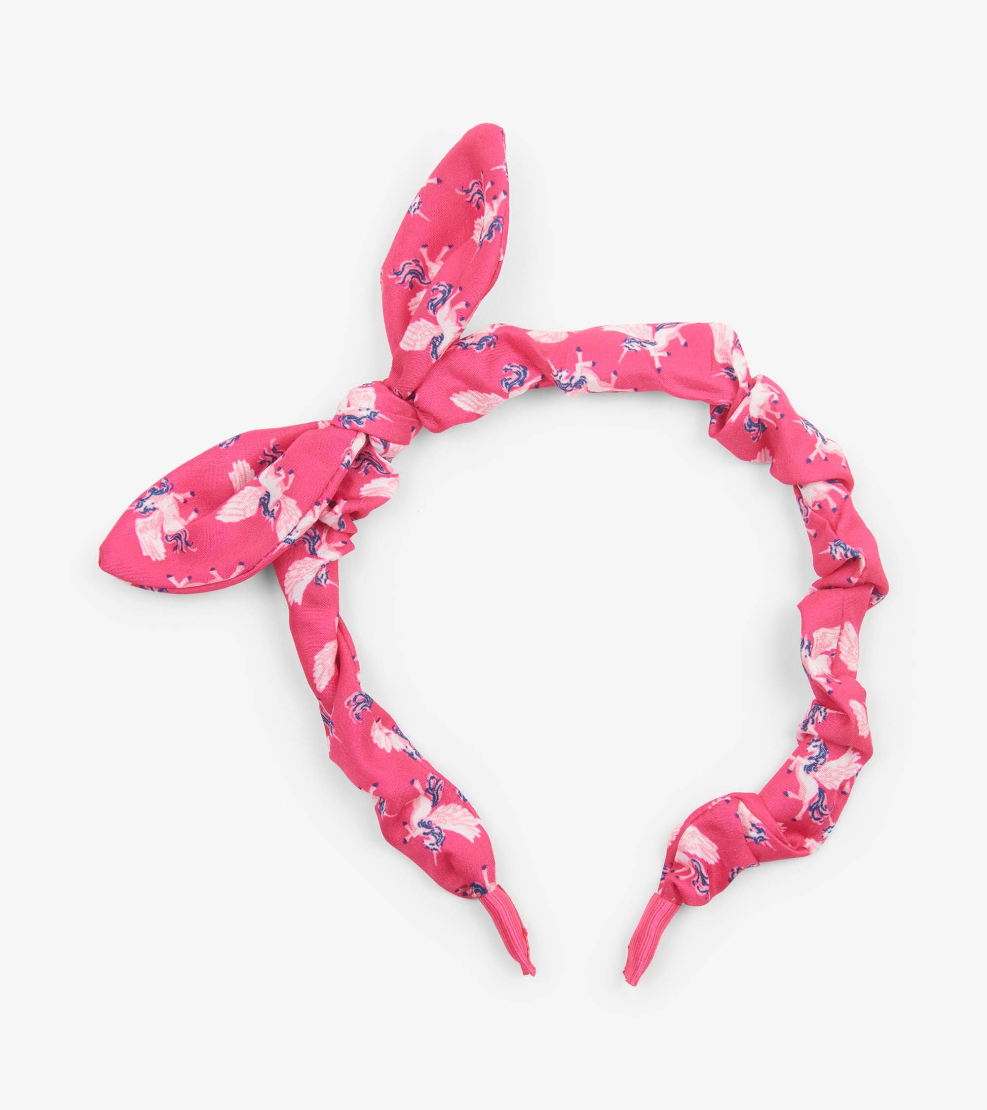 Enchanted Unicorn Bow Headband - Pink