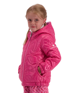 Girls Nifty Reversible Insulator Berried Jacket