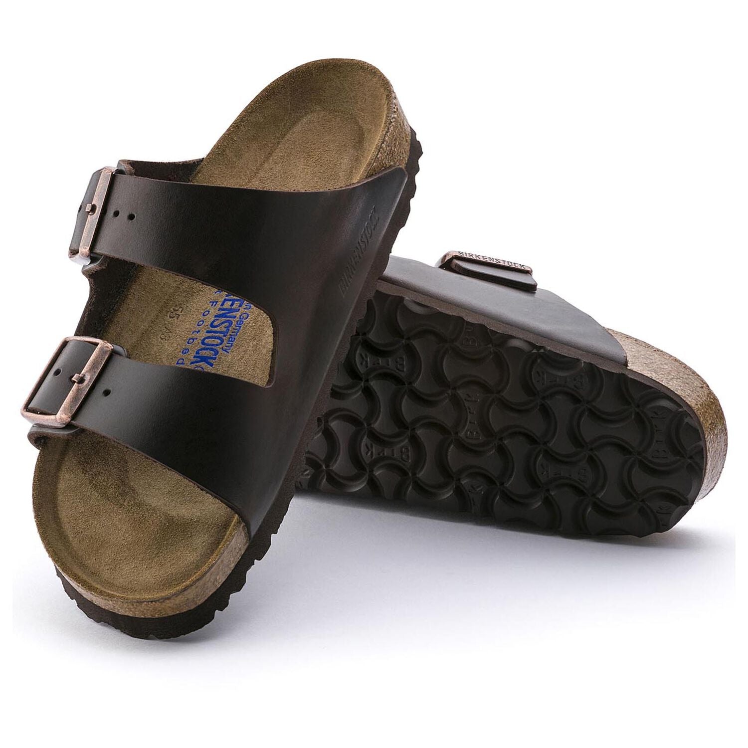Arizona Adult SF Smooth Leather Sandal -  Amalfi Testa Di Moro