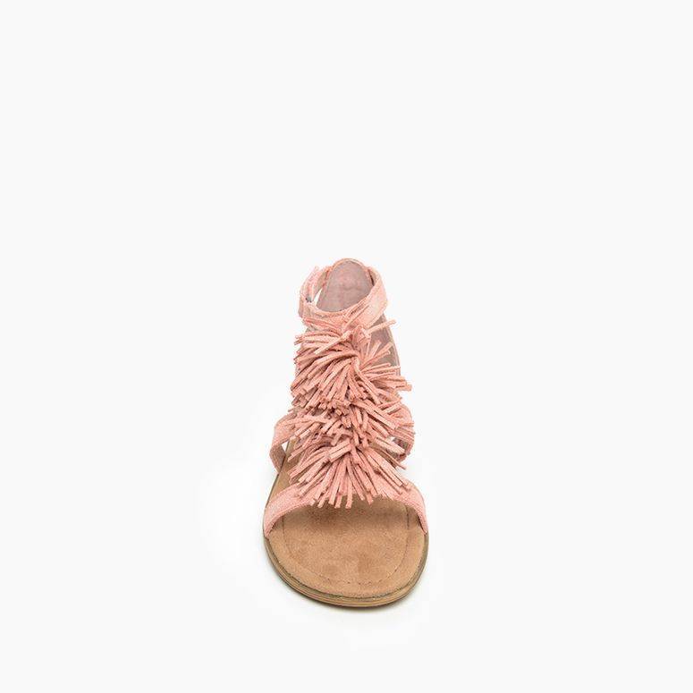 Kids' Eloise Leather Sandal - Blush Pink