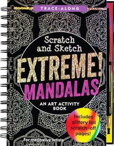 Scratch & Sketch™ Extreme Mandalas (Trace Along)