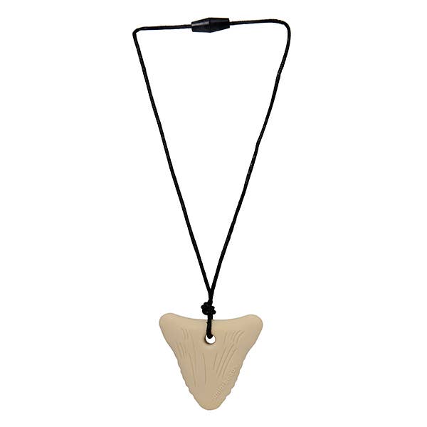 Juniorbeads Shark Tooth Necklace - White