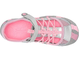 Everly Sandal - Silver/Pink