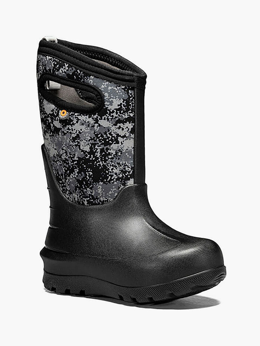 NeoClassic Kids' Winter Boots - Black Micro Camo