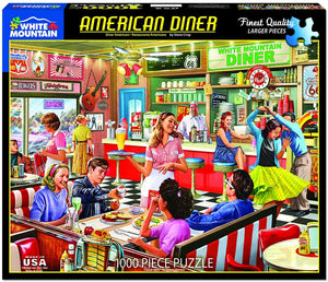 American Diner Jigsaw Puzzle - 1000 Piece