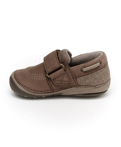 Soft Motion Wally Loafer Shoe - Brown Leather