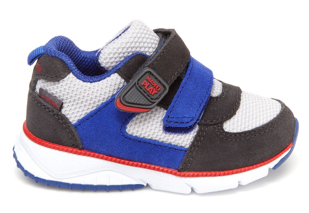 Made2Play Kid's Kash Athletic Shoe - Grey/Multi