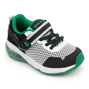 Made2Play Radiant Bounce Sneaker - Blk/Wht/Grn