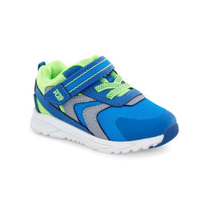 MADE2PLAY® Bolt Sneaker - Blue/Neon Green