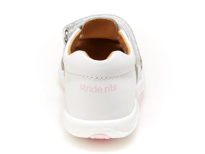 SRTech Eleni Kid's Leather Sandal - White