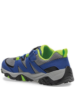 Trail Quest Kids Trail Sneaker - Blue/Green