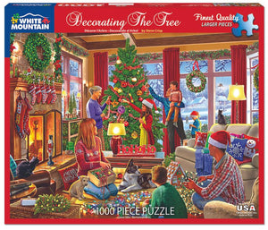 ⭐HOLIDAY⭐ Decorating The Tree Jigsaw Puzzle - 1000 Piece