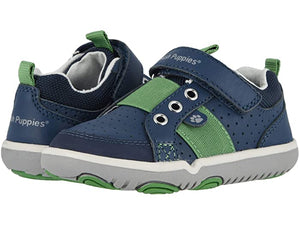 Kids Jesse Sneaker - Navy/Green