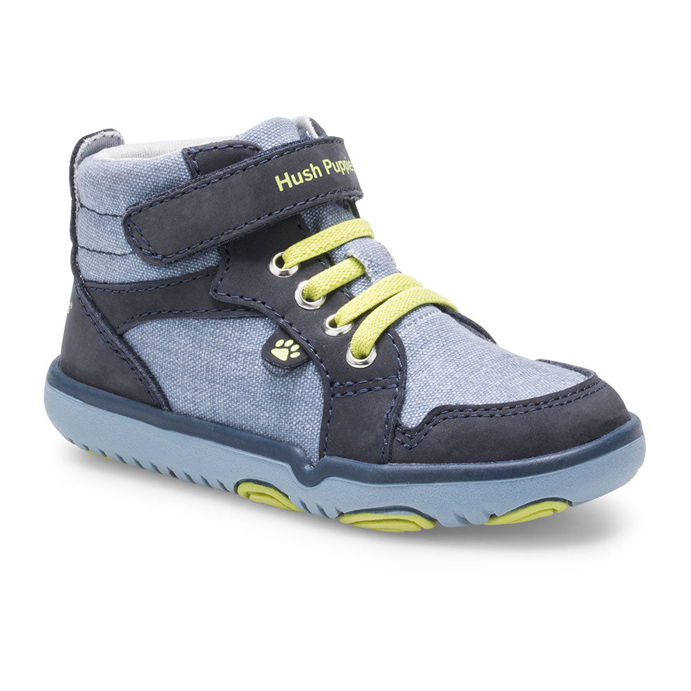 Bare Steps Buddy High Top Sneaker - Denim – Tonka Box | Little Feet