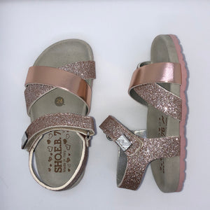 Shoeb76 - Glitter Sandal Rose Gold