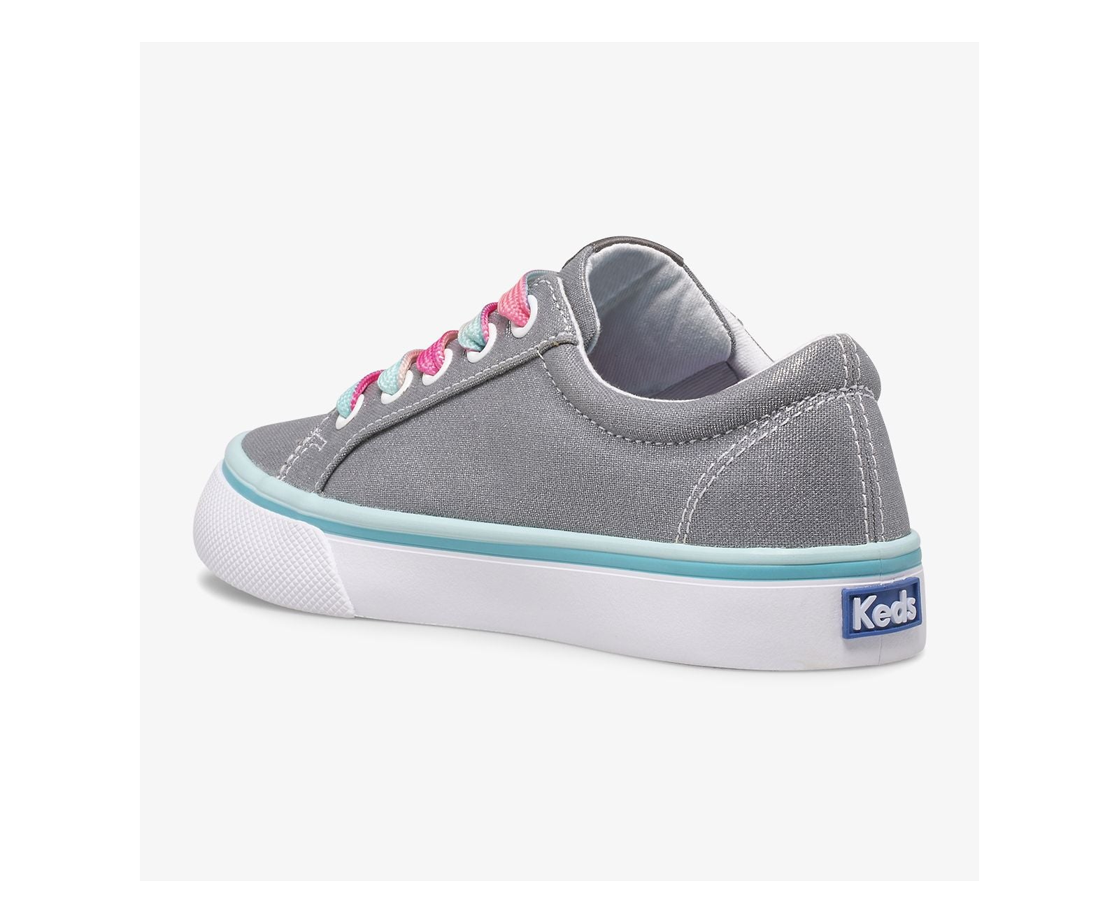 Jump Kick Canvas Lace Sneaker - Grey