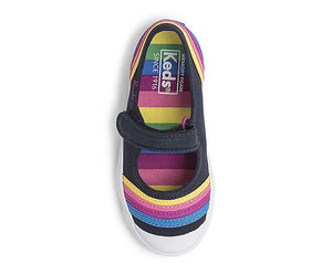 Harper Mary Jane Sneaker - Rainbow/Denim