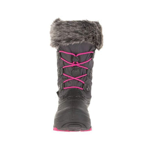 Kid's Powdery2 Waterproof Snow Boot - Charcoal/Orchid
