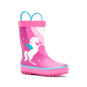 Unicorn Rain Boot - Magenta