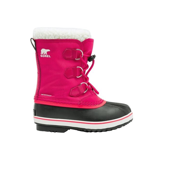 Yoot Pac Nylon Kid's Snow Boot - Rose Pink