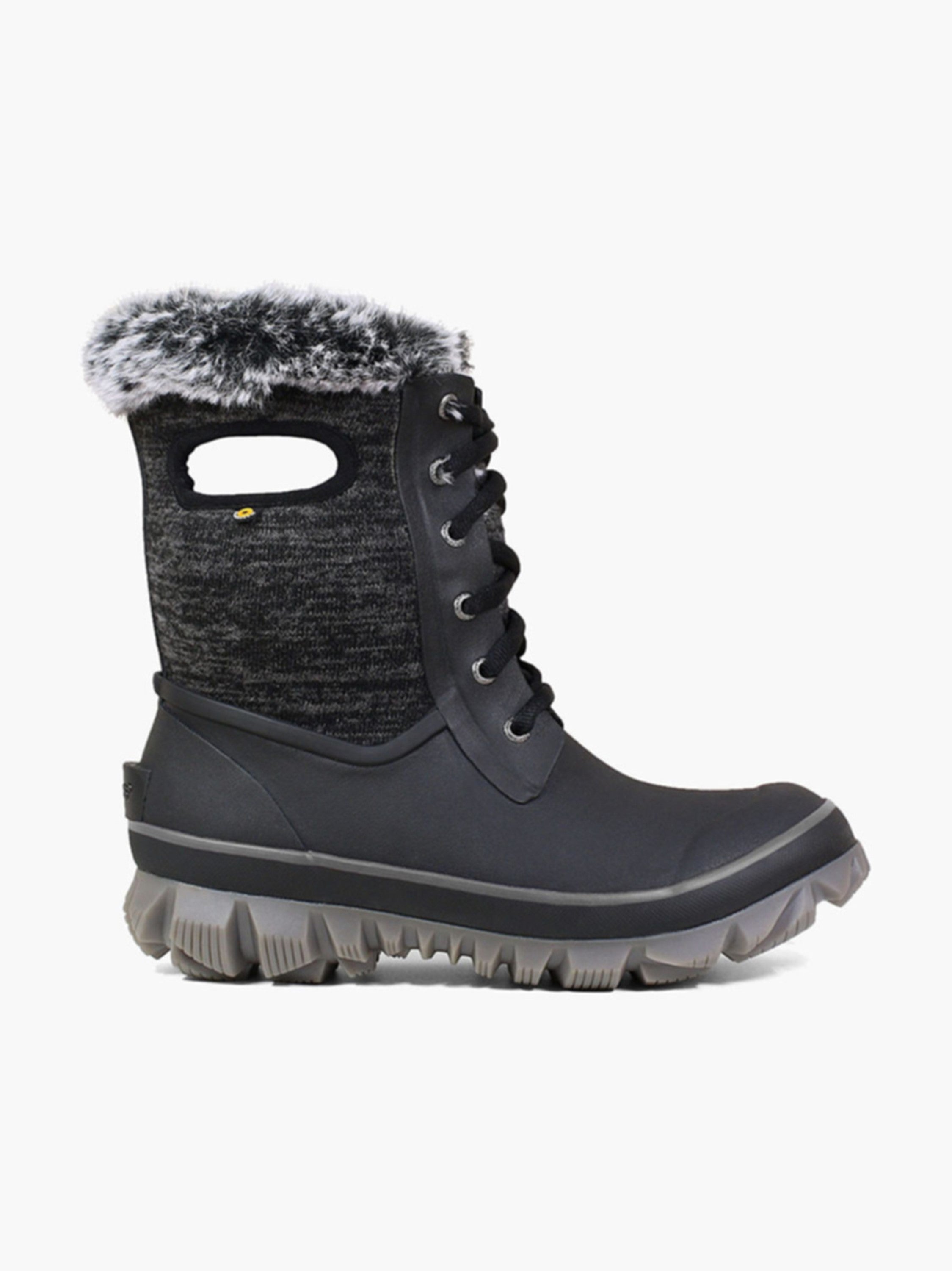 Arcata Knit Women's Waterproof Snow Boot - Black
