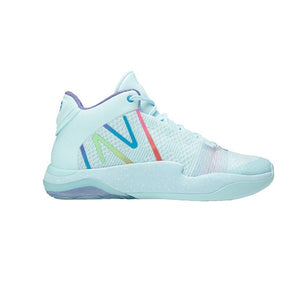 NB Two WXYv2 Girl's Basketball Court Shoe - Ice Blue / White / Violet