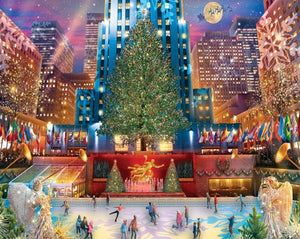⭐HOLIDAY⭐ Rockefeller Christmas Jigsaw Puzzle - 1000 Piece