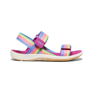 Elle Backstrap Kids' Sandal - Rainbow/Festival Fuchsia