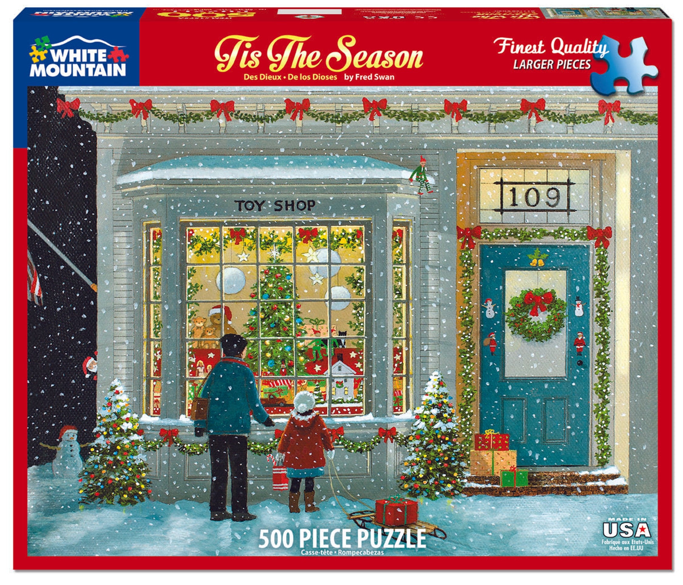 ⭐HOLIDAY⭐ Tis The Season Jigsaw Puzzle - 500 Piece