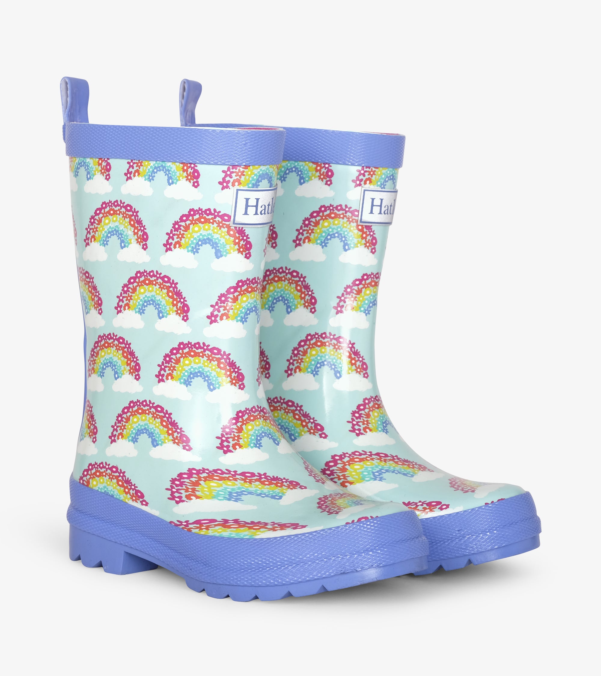 Magical Rainbows Shiny Rain Boots