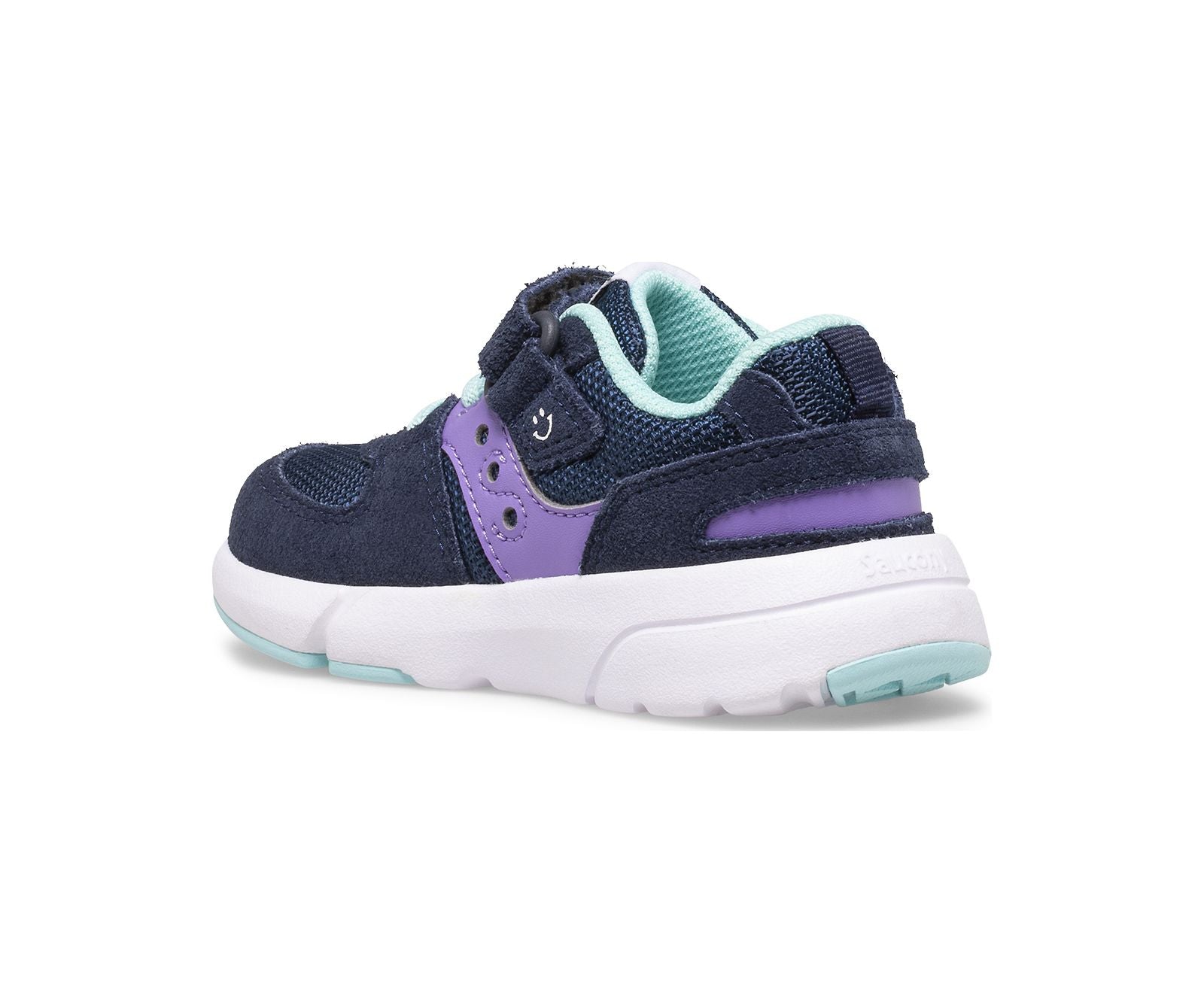 Kid's Jazz Lite 2.0 A/C Sneaker - Navy/Purple/Turq