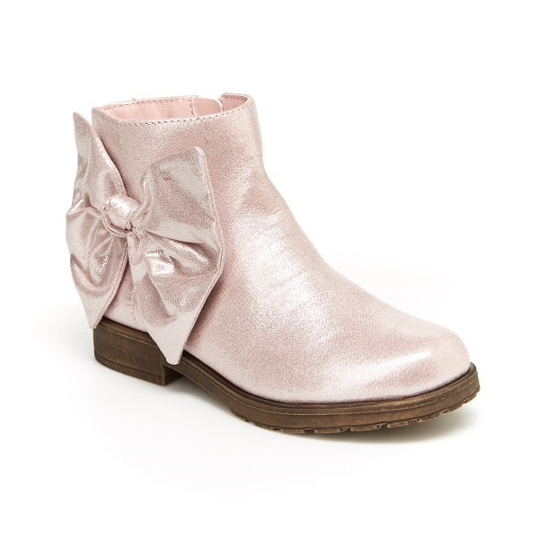 Lorraine Mid Ankle Boot - Pink