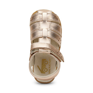 Gloria IV Leather Sandal - Rose Gold
