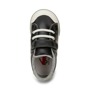 Lucci Leather Sneaker - Black/Camo Print
