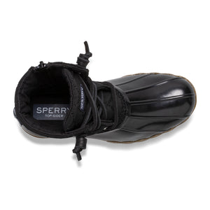 Sperry Saltwater Nylon Quilt Duck Boot - Black