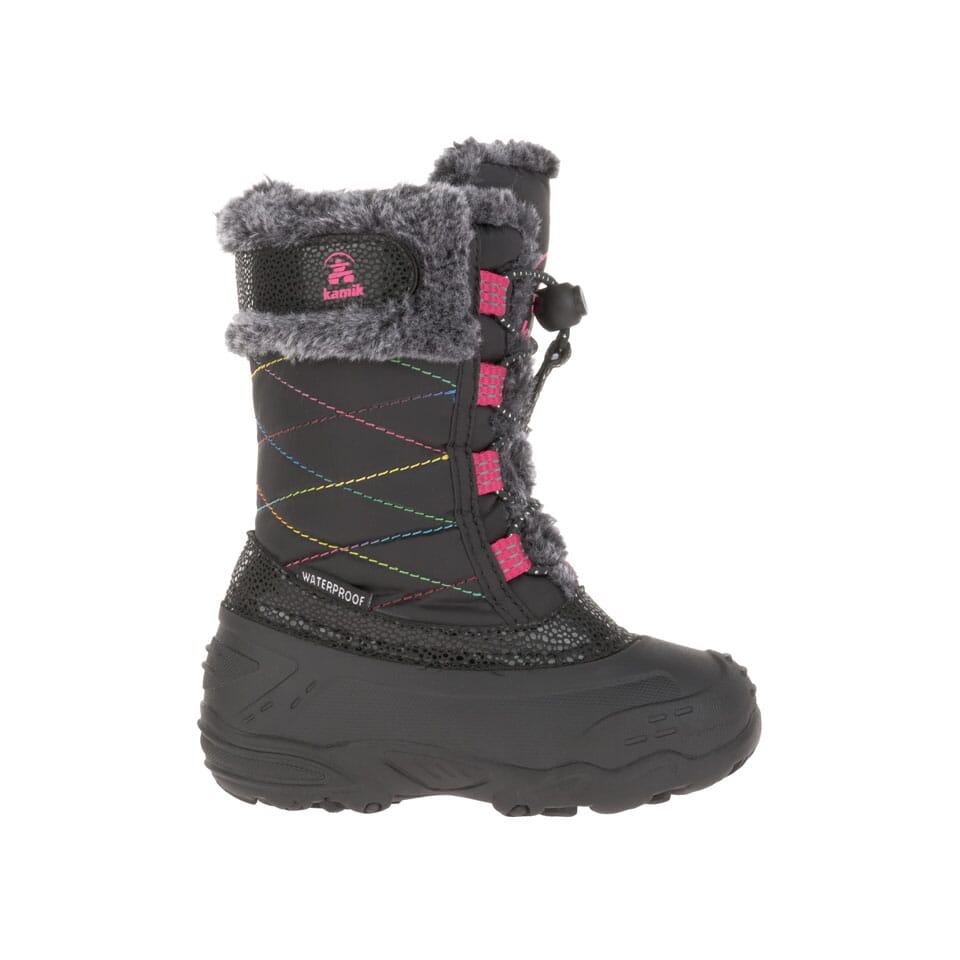 Kid's Star2 (Toddler) Insulated Snow Boot - Black/Rainbow