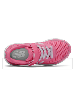 680v6 Girls A/C Running Shoes - Sporty Pink/White