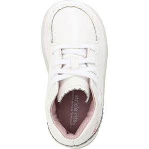 SRTech Emilia Classic Lace Shoe - White Leather