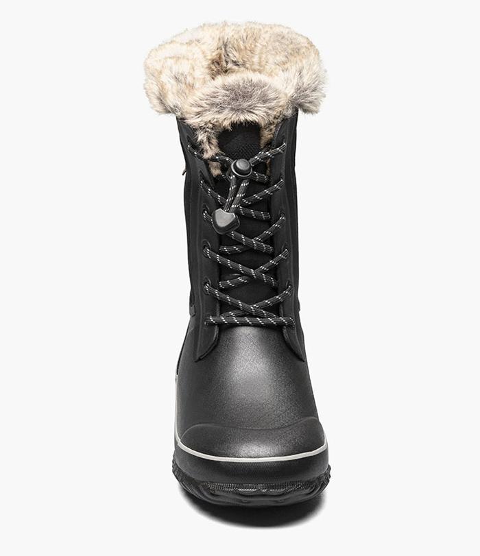 Arcata Knit Kids' Snow Boots - Black Tonal