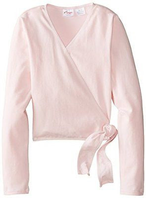 Capezio Wrap Top in Pink -  - Little Feet Childrens Shoes 
