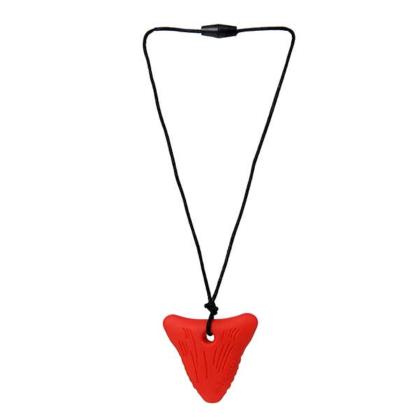 Juniorbeads Shark Tooth Necklace - Red