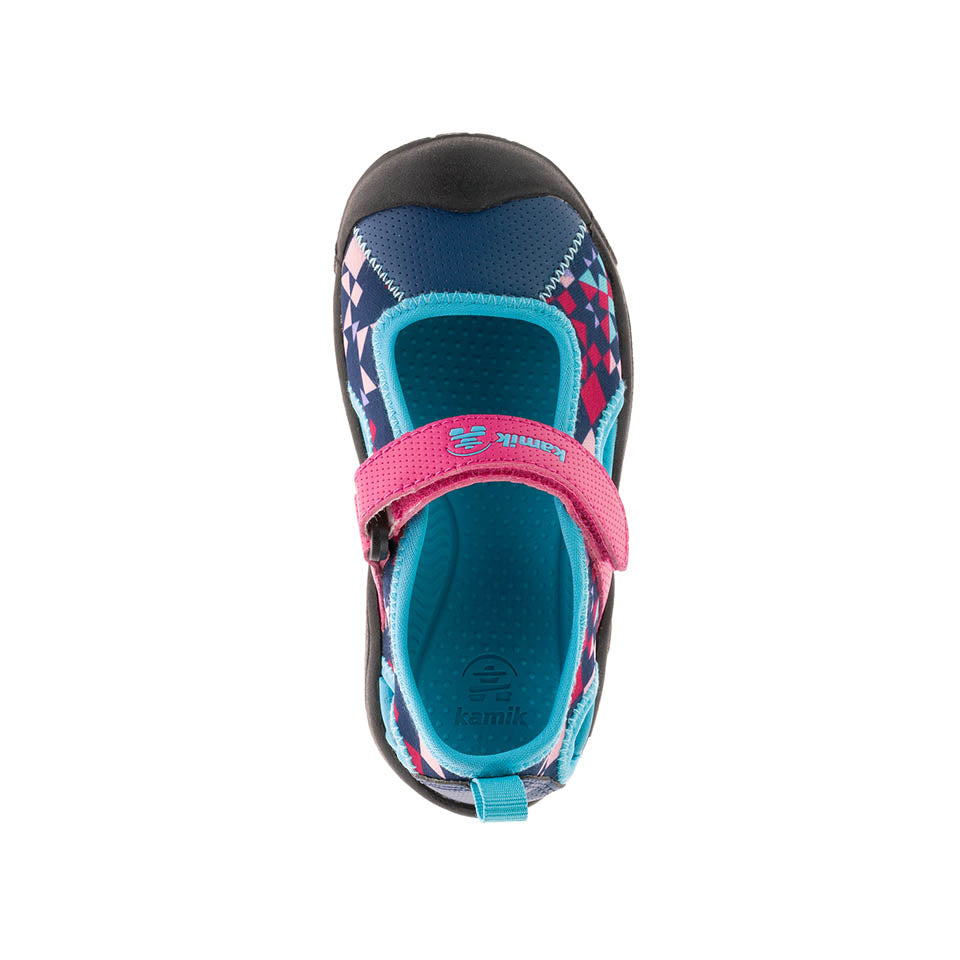 Claire Sandal - Magenta/Teal
