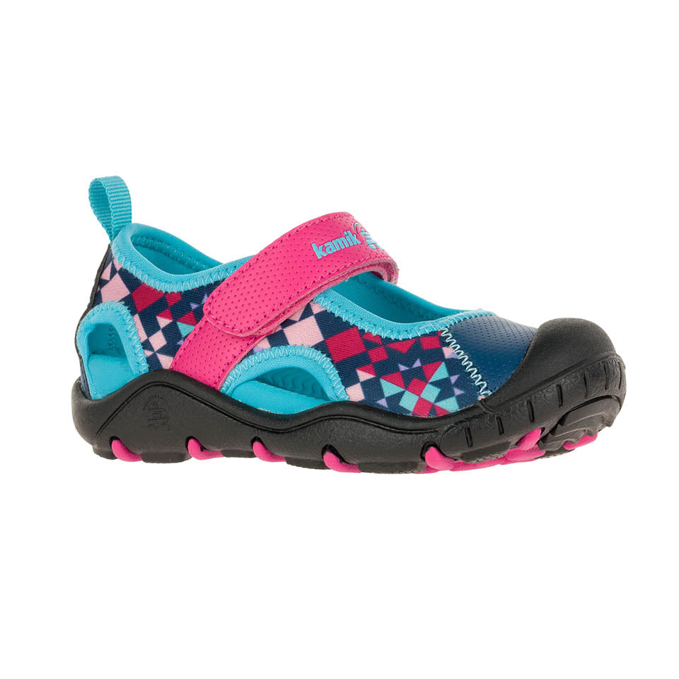 Claire Sandal - Magenta/Teal